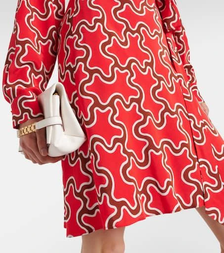 商品Diane von Furstenberg|Sophie印花针织迷你连衣裙,价格¥1526,第5张图片详细描述