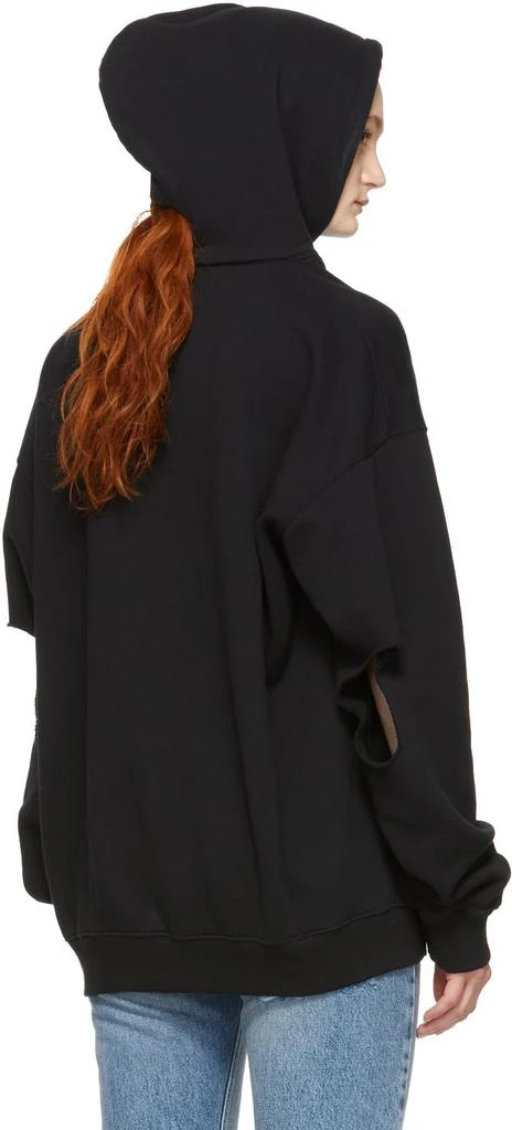 商品Vetements|Black Cut-Out Elbow Hoodie,价格¥1959,第4张图片详细描述