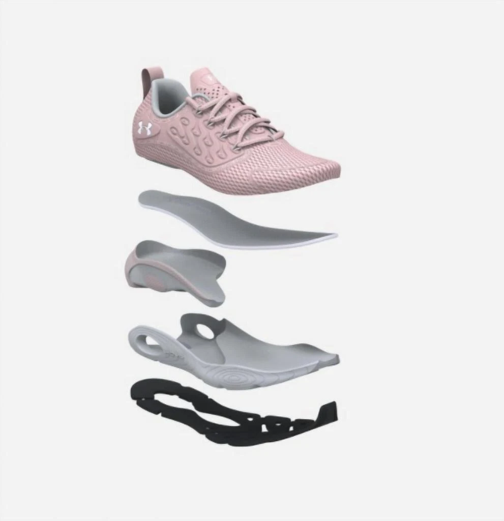 商品Under Armour|Hovr Revenant Sportstyle Shoes In Retro Pink,价格¥553,第4张图片详细描述