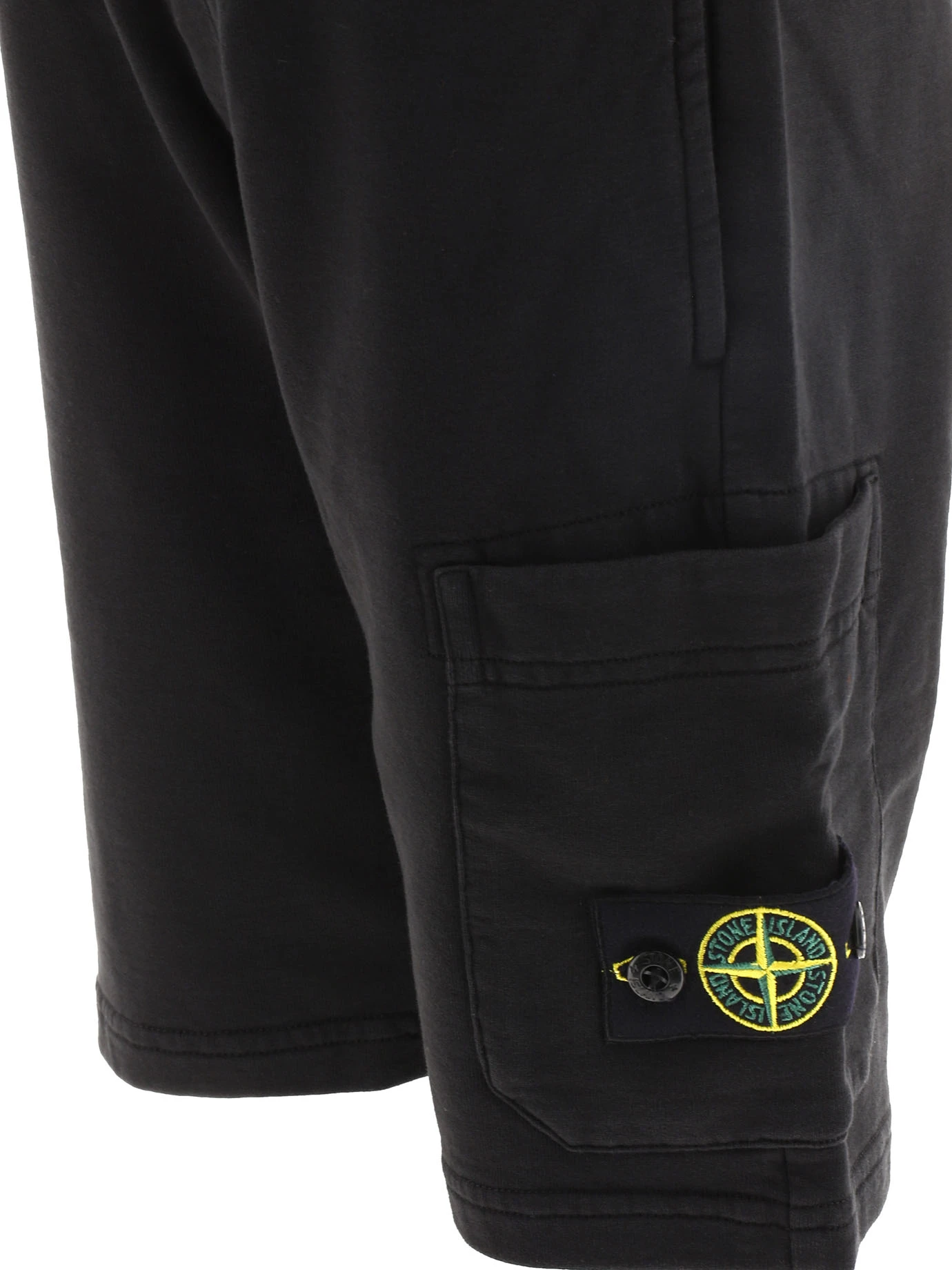 商品Stone Island|Stone Island 男童短裤 781661840V0029 黑色,价格¥639,第5张图片详细描述