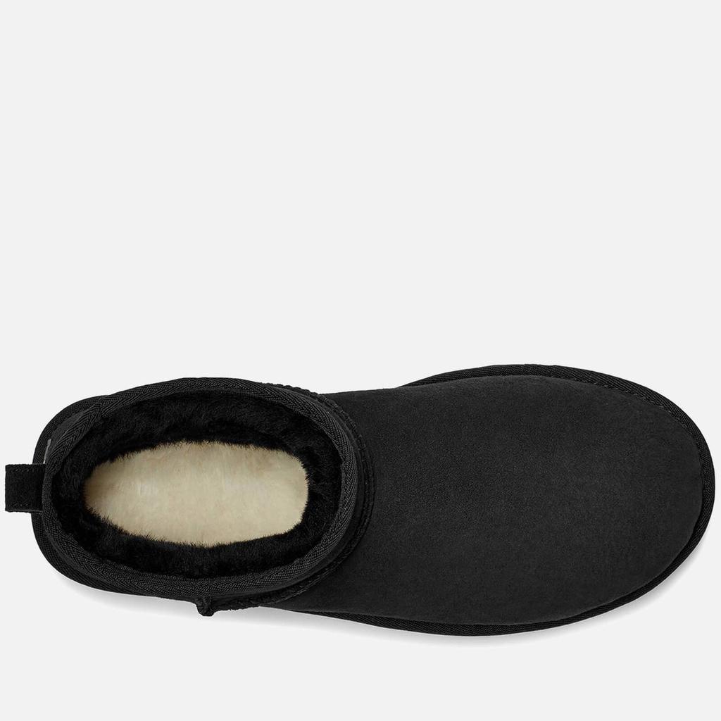 UGG Ultra Mini Suede and Wool-Blend Boots商品第5张图片规格展示