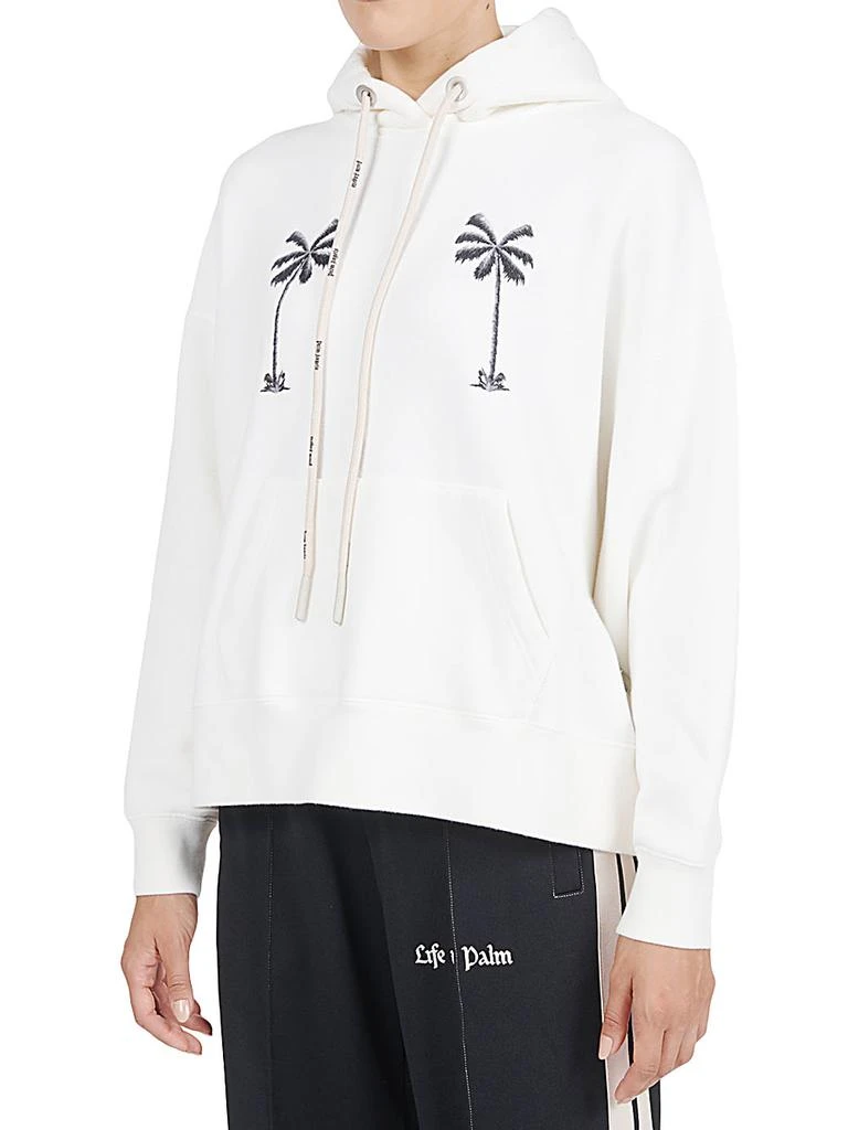 商品Palm Angels|PALM ANGELS X TESSABIT - Palm Cotton Hoodie,价格¥7215,第3张图片详细描述