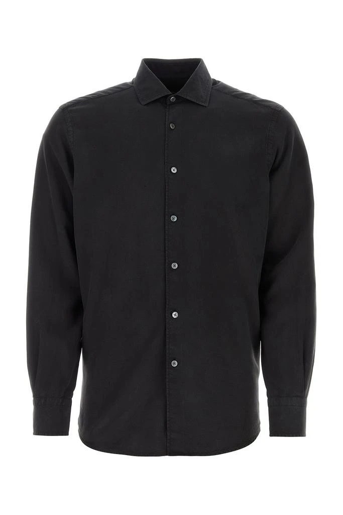 商品Zegna|Ermenegildo Zegna Collared Button-Up Shirt,价格¥3450,第1张图片