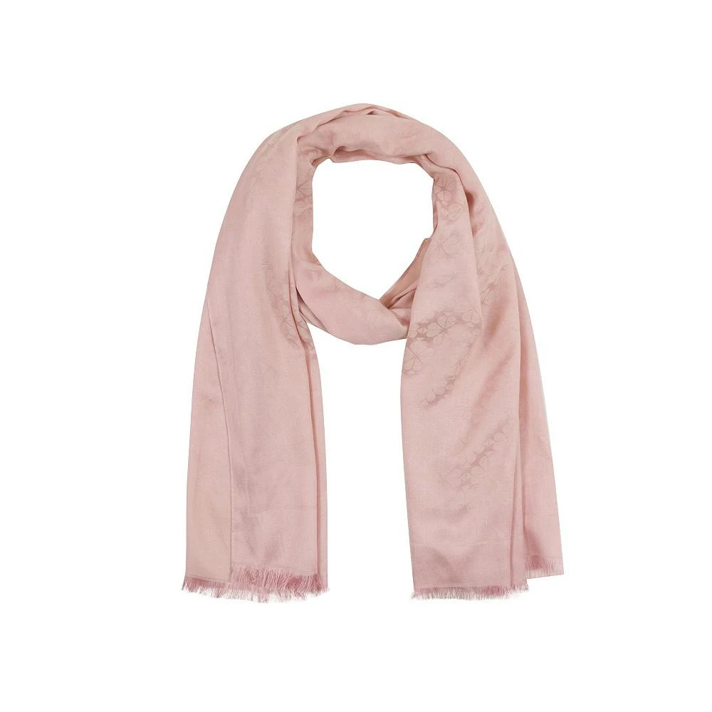 商品Kate Spade|Women's Spade Flower Yarn Dye Scarf,价格¥901,第1张图片