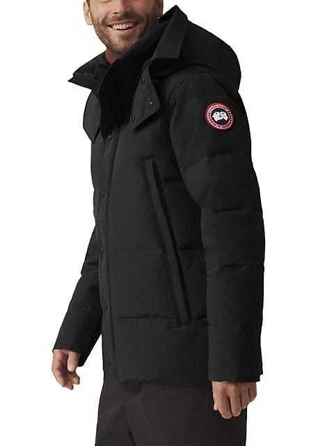 商品Canada Goose|Wyndham Heritage Coyote Fur-Trim Parka,价格¥10792,第4张图片详细描述