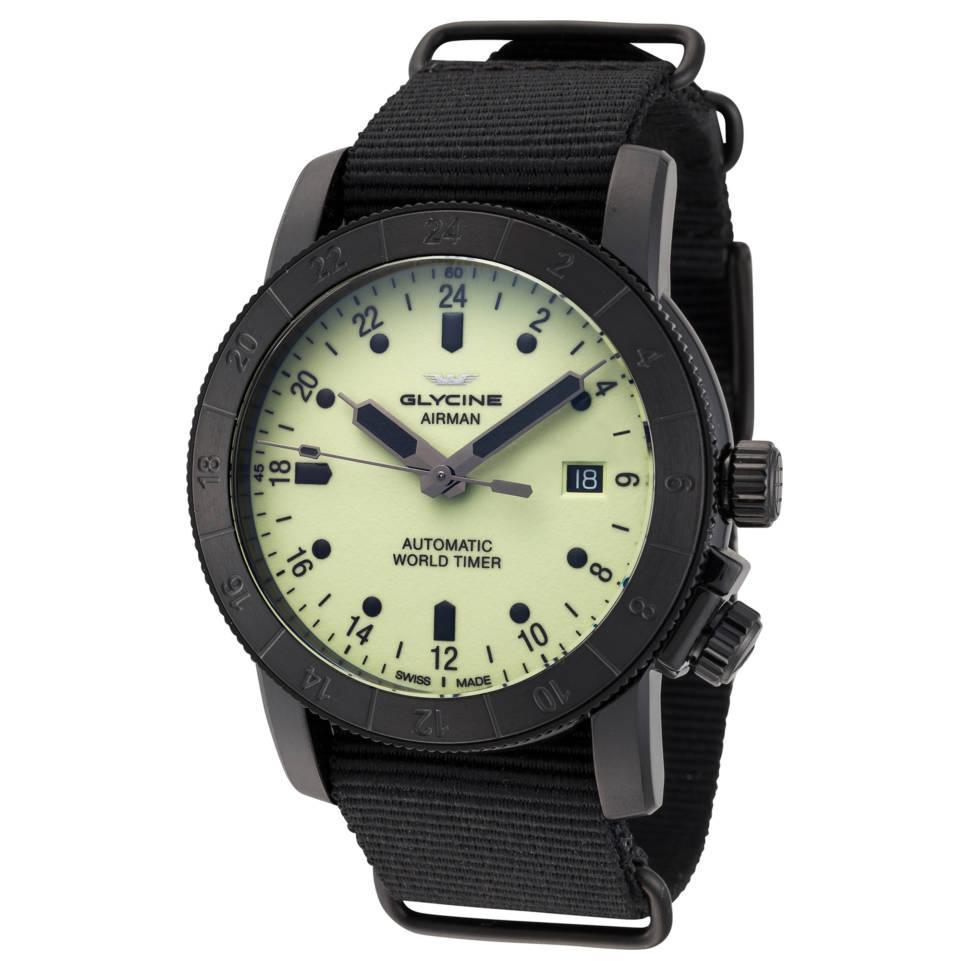 商品Glycine|Glycine Airman 42 Purist   手表,价格¥3660,第1张图片