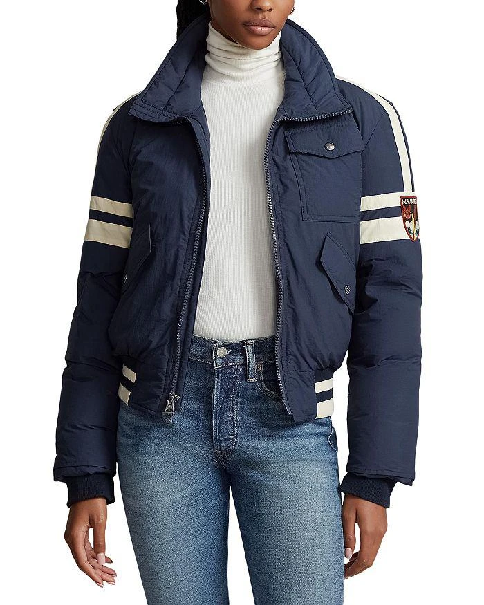 商品Ralph Lauren|Puffer Bomber Jacket,价格¥2773,第1张图片详细描述