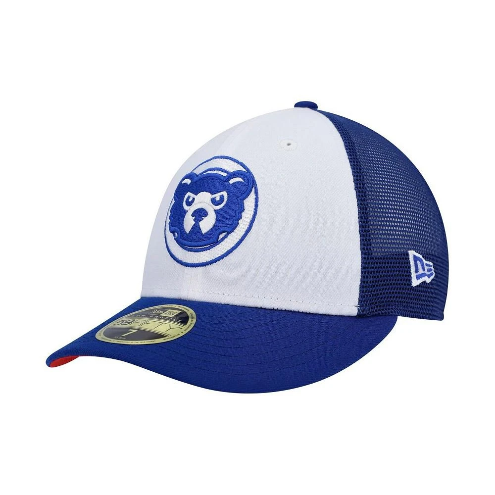 商品New Era|Men's White, Royal Chicago Cubs 2023 On-Field Batting Practice Low Profile 59FIFTY Fitted Hat,价格¥327,第1张图片