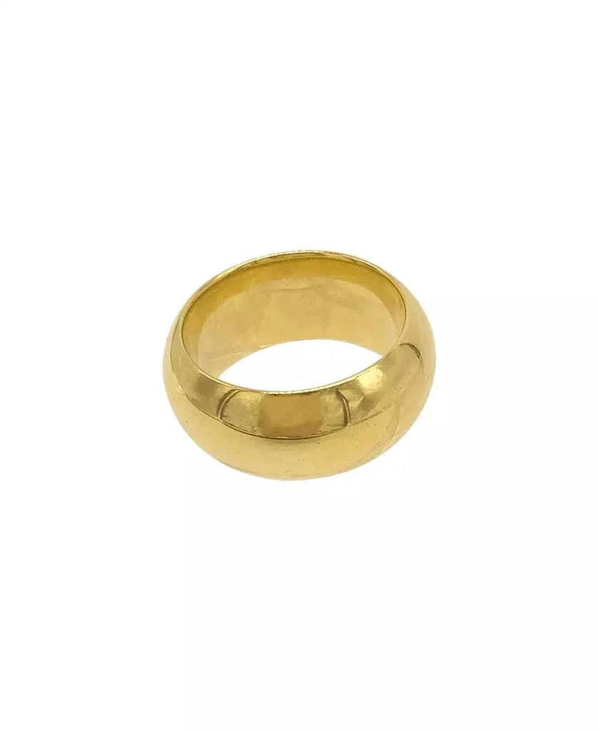 商品ADORNIA|10mm Domed Cigar Band Ring,价格¥117,第1张图片