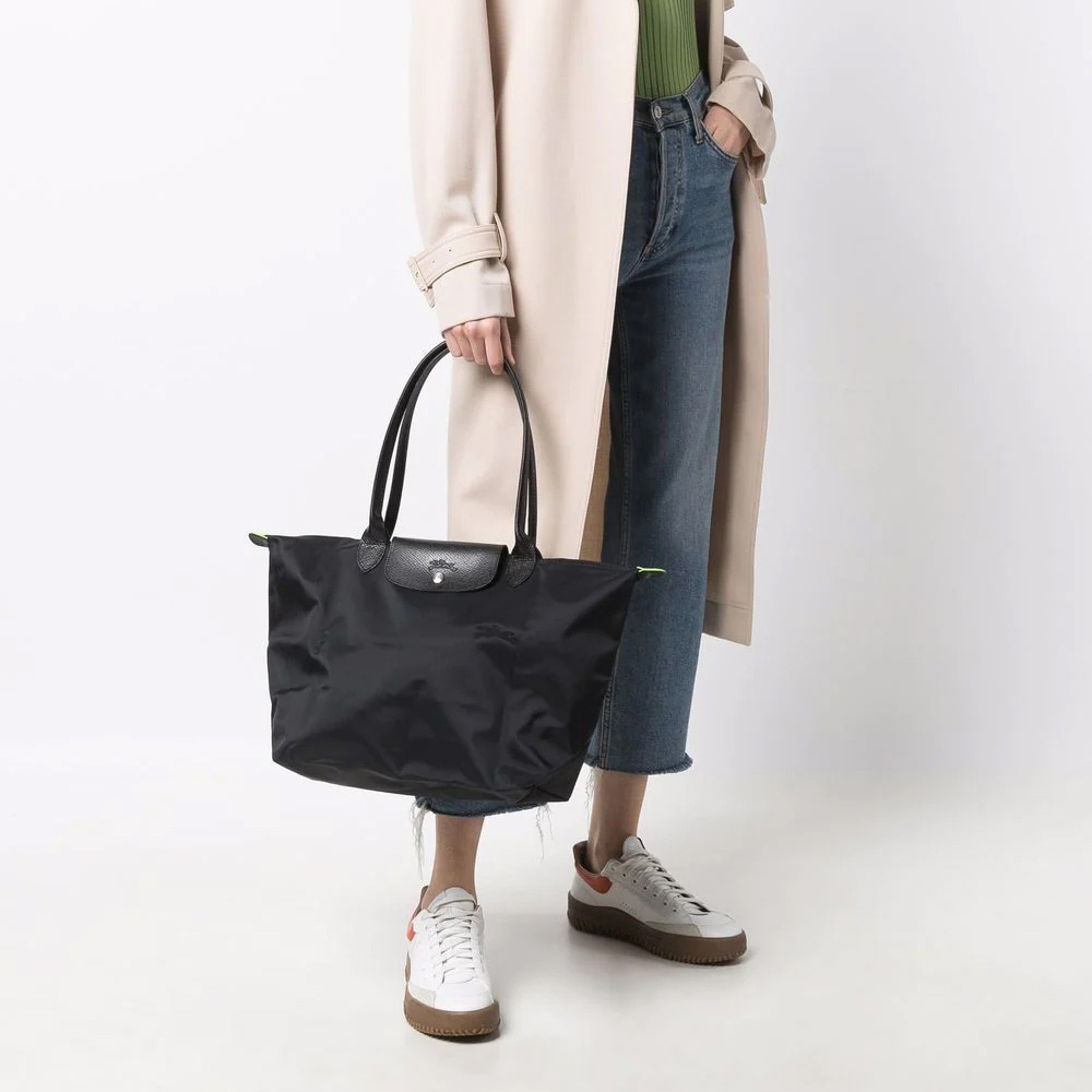 商品Longchamp|LONGCHAMP 女黑色女士单肩包 L1899_919_001,价格¥824,第1张图片
