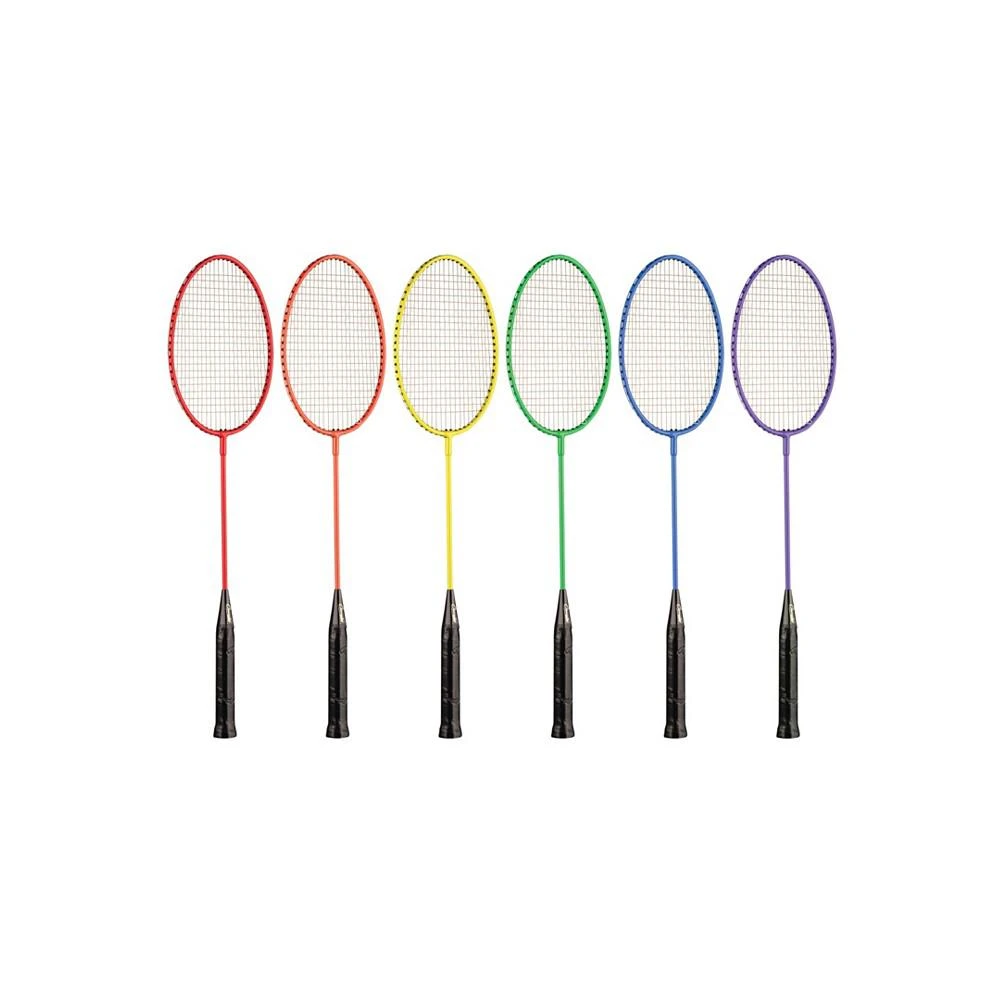 商品Champion Sports|Tempered Steel Badminton Rackets, Set of 6,价格¥824,第1张图片