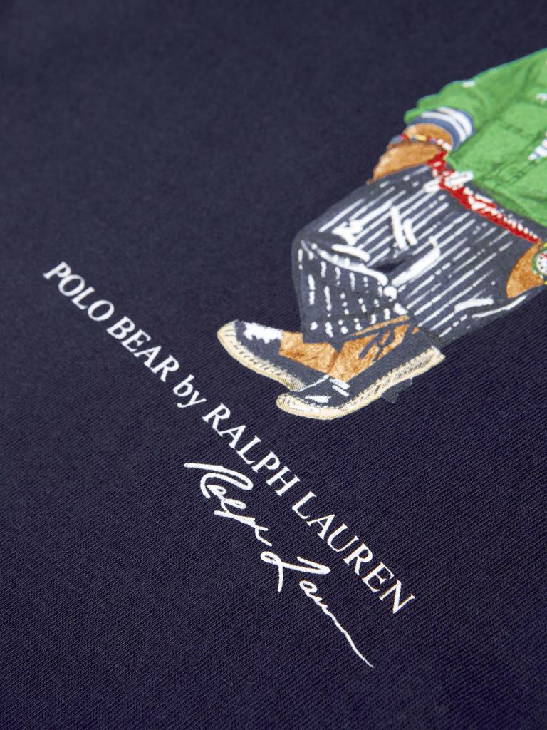 Ralph Lauren  Navy Baby Boys Cotton Jersey Polo Bear T-Shirt商品第4张图片规格展示