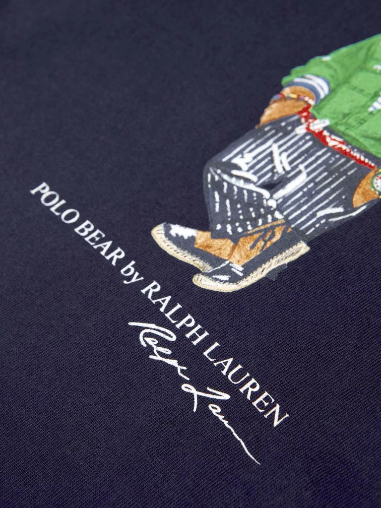 商品Ralph Lauren|Ralph Lauren  Navy Baby Boys Cotton Jersey Polo Bear T-Shirt,价格¥339,第4张图片详细描述