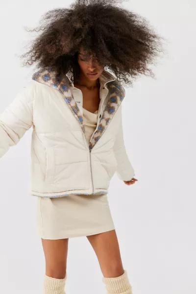 商品Urban Outfitters|UO Jackson Reversible Fleece Puffer Jacket,价格¥1096,第1张图片