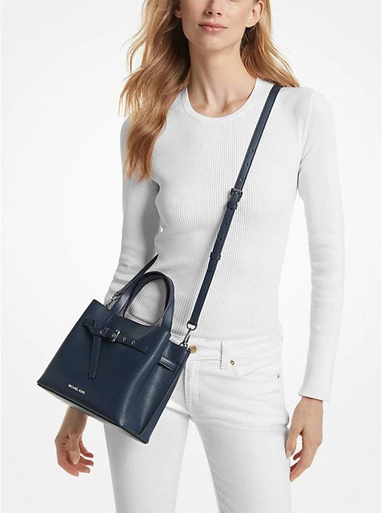 商品Michael Kors|Emilia Small Pebbled Leather Satchel,价格¥664,第3张图片详细描述