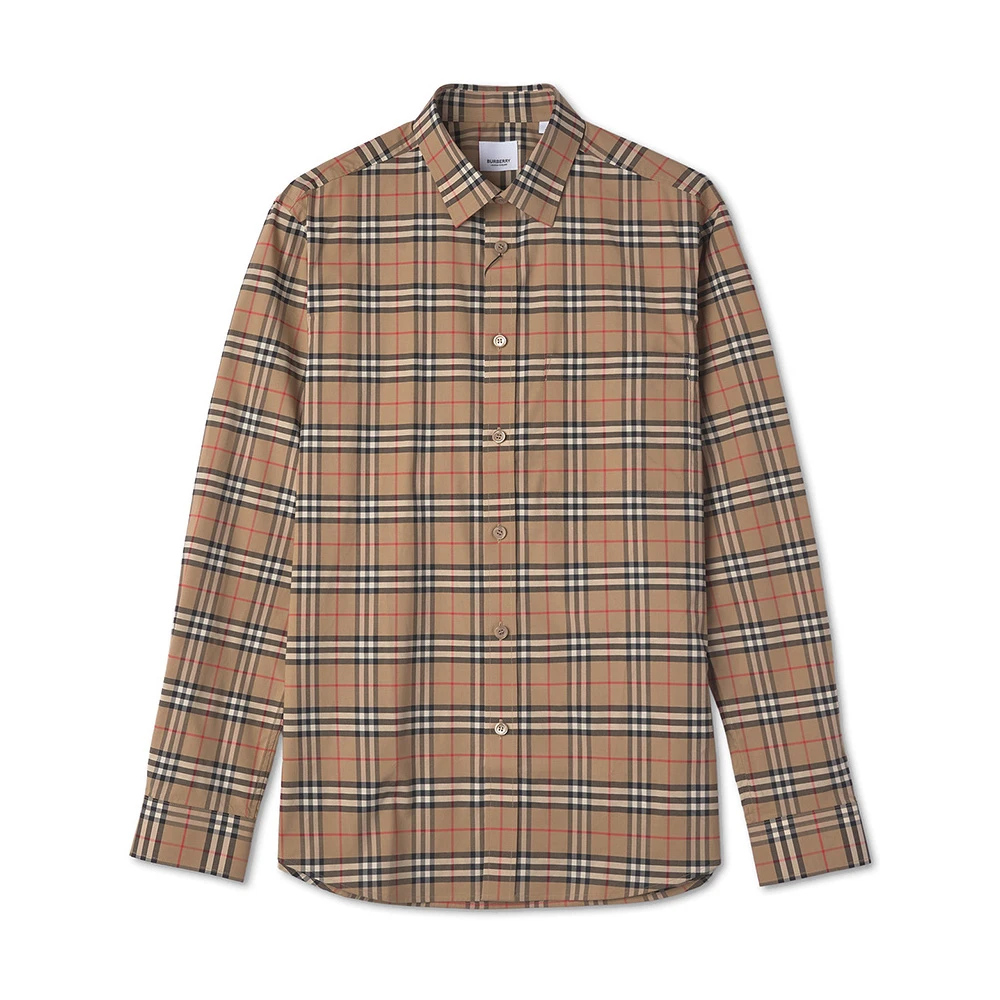 BURBERRY 格纹男士衬衫 8020966 商品