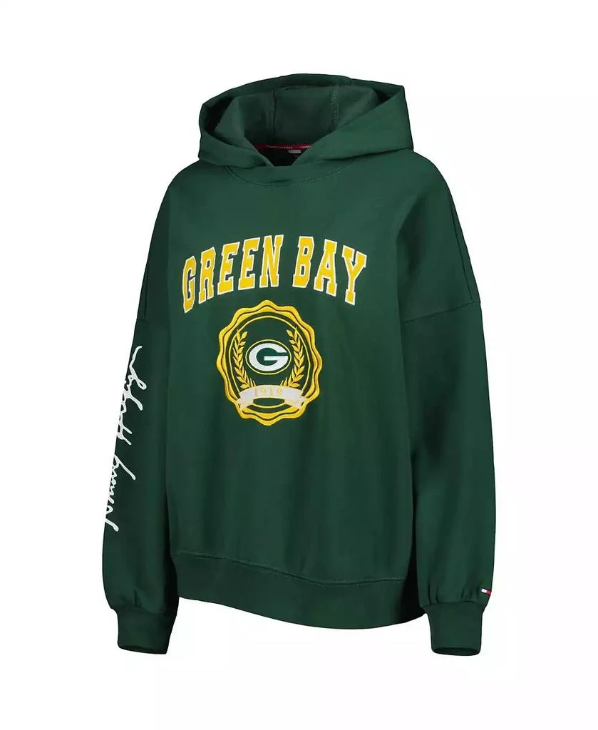 商品Tommy Hilfiger|Women's Green Green Bay Packers Becca Drop Shoulder Pullover Hoodie,价格¥501,第4张图片详细描述