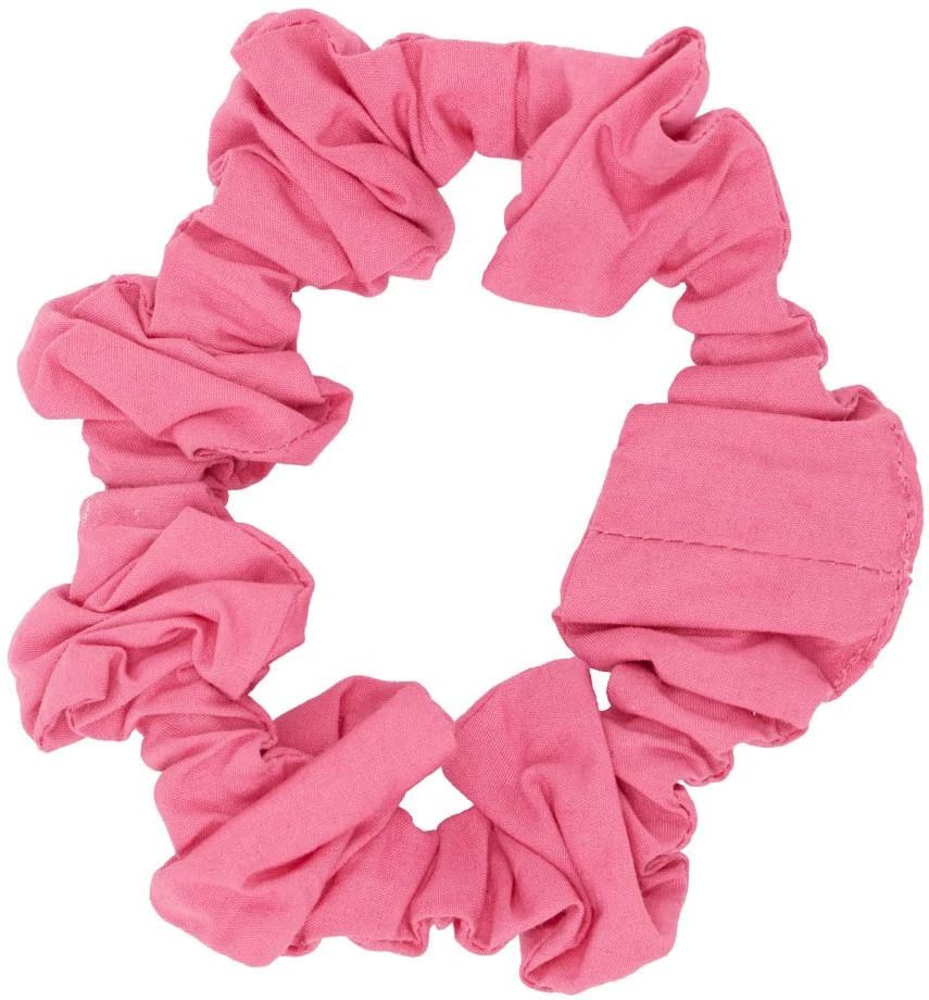 商品Ganni|SSENSE Exclusive Two-Pack Pink Scrunchies,价格¥94,第1张图片