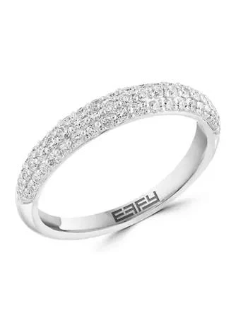 商品Effy|1 2 Ct. T.w. Diamond Band In 14K White Gold,价格¥7092,第1张图片