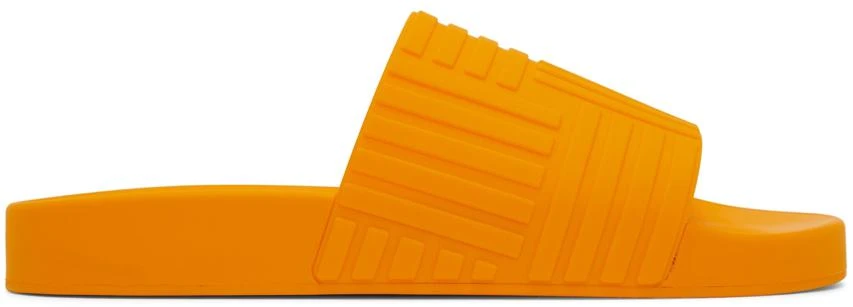 商品Bottega Veneta|Orange Slider Sandals,价格¥3899,第1张图片