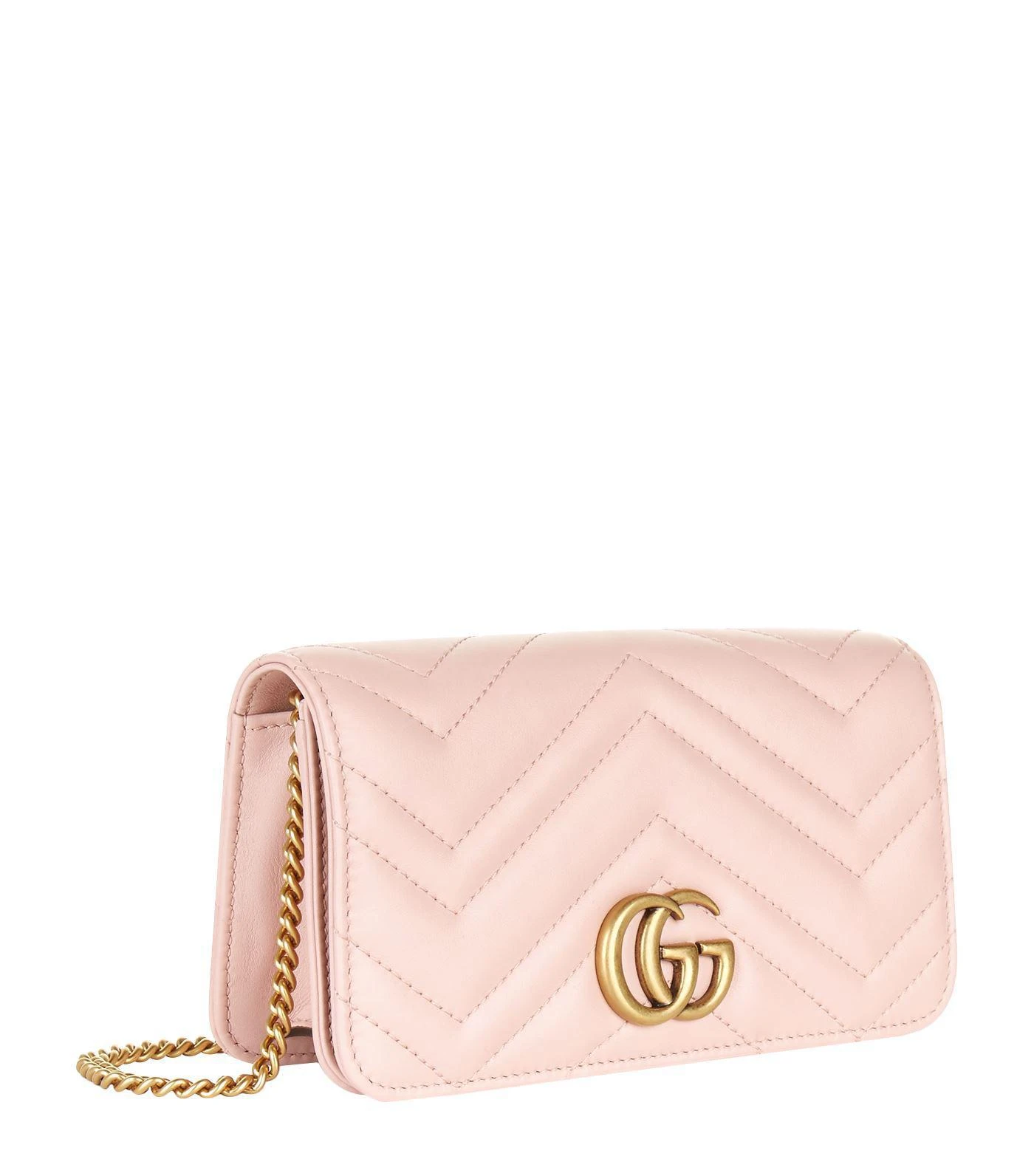 商品Gucci|Mini Marmont Matelassé Cross Body Bag,价格¥7618,第3张图片详细描述