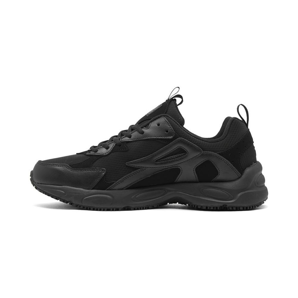 商品Fila|Men's Memory Late shift Slip-Resistant Work Sneakers from Finish Line,价格¥394,第5张图片详细描述