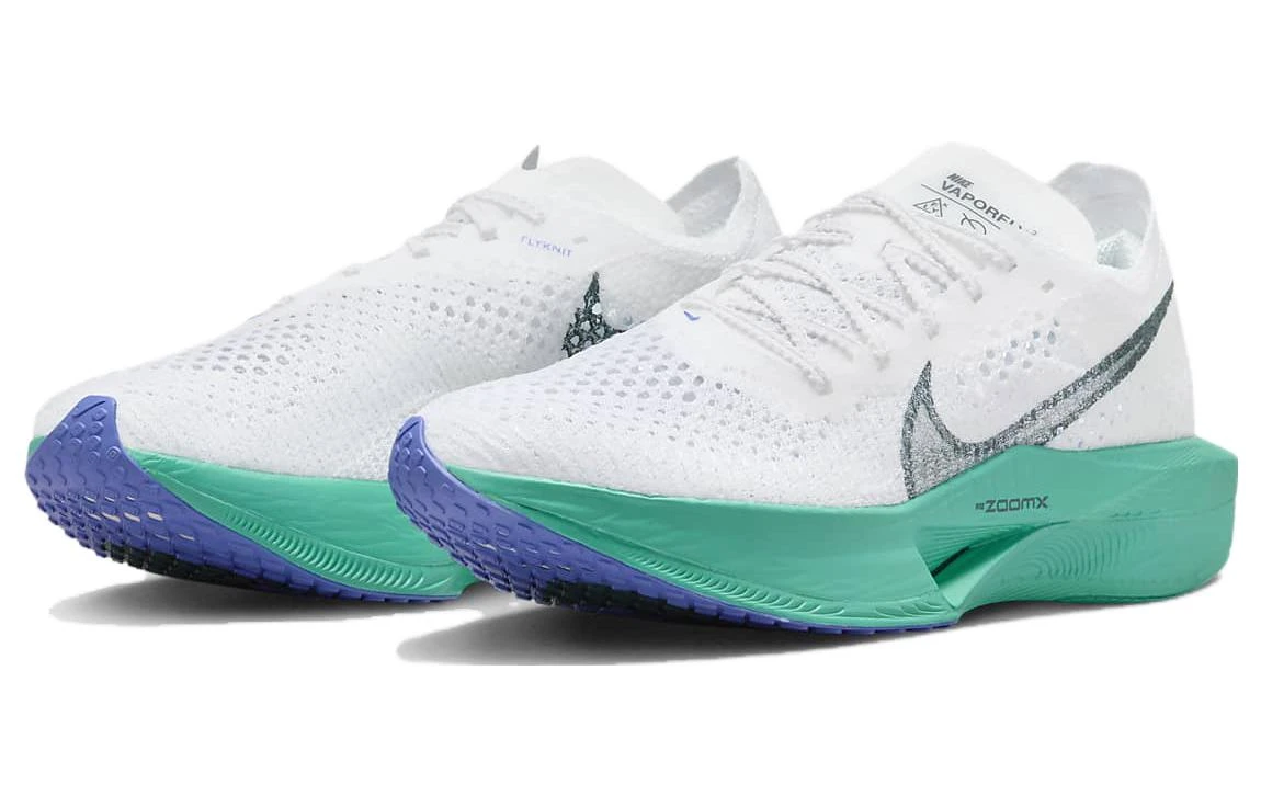 商品[国内直发] NIKE|ZoomX Vaporfly Next% 3 舒适百搭 菁英 低帮 碳板跑步鞋 女款 白蓝,价格¥948,第4张图片详细描述