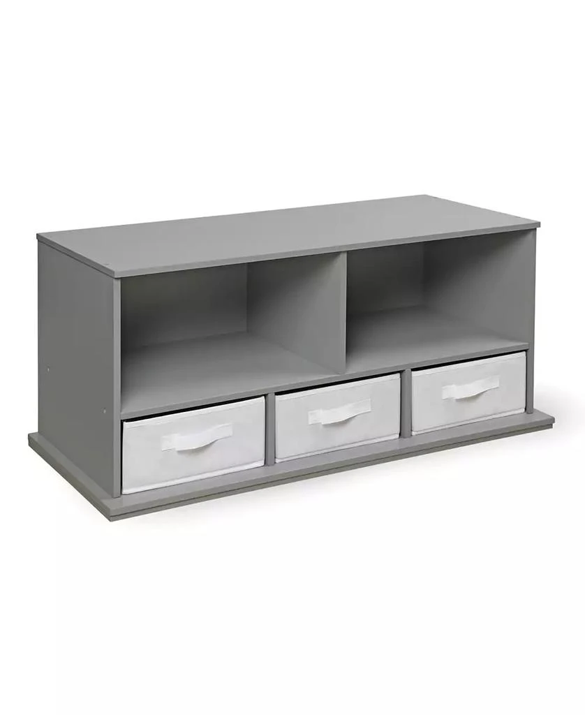 Stackable Shelf Storage Cubby With Three Baskets 商品