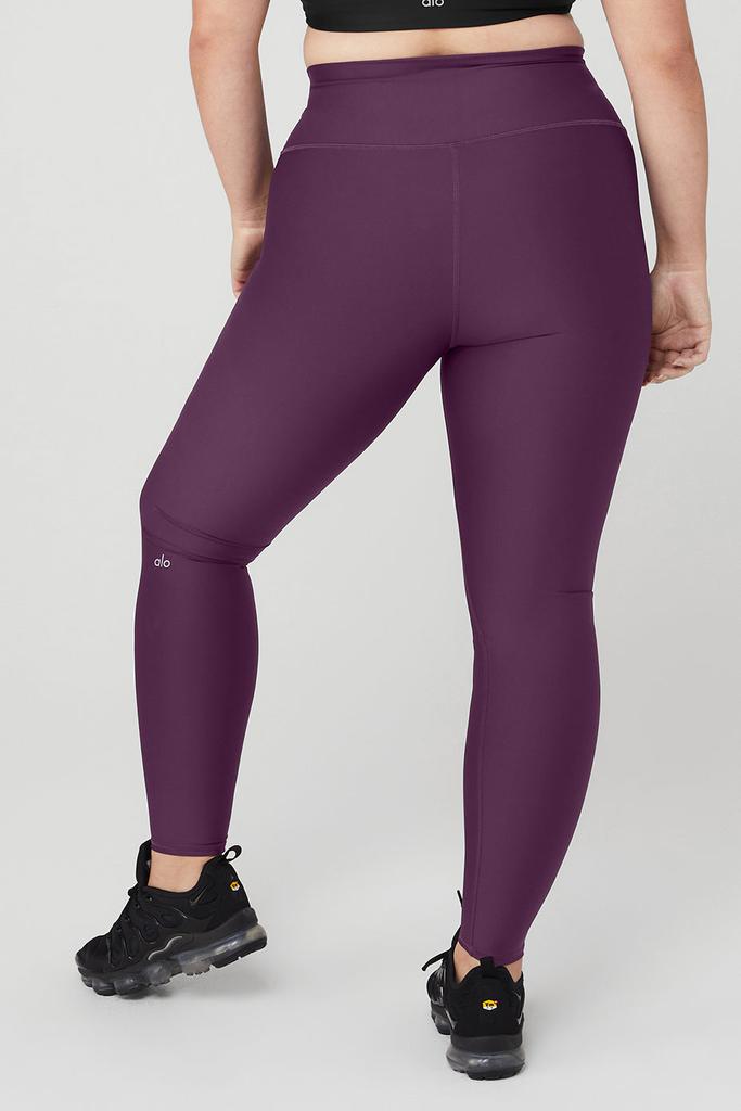 High-Waist Airlift Legging - Dark Plum商品第6张图片规格展示