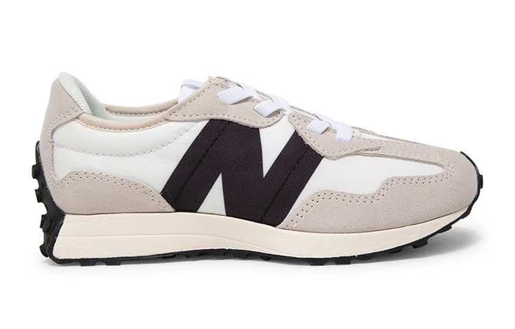 商品[国内直发] New Balance|[预售3天]NB 327 复古 防滑减震耐磨透气 低帮 跑步鞋 海盐色 中小童,价格¥405,第3张图片详细描述