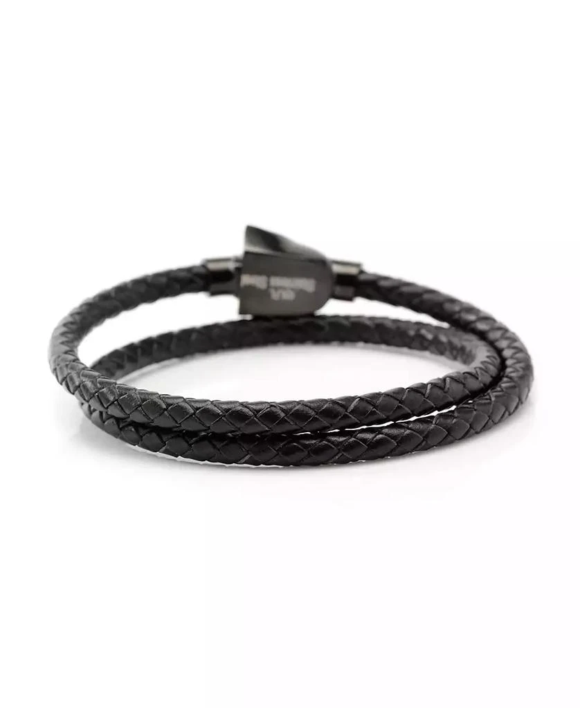 商品Star Wars|Men's Darth Vader Helmet Double-Wrap Stainless Steel Bracelet,价格¥532,第2张图片详细描述