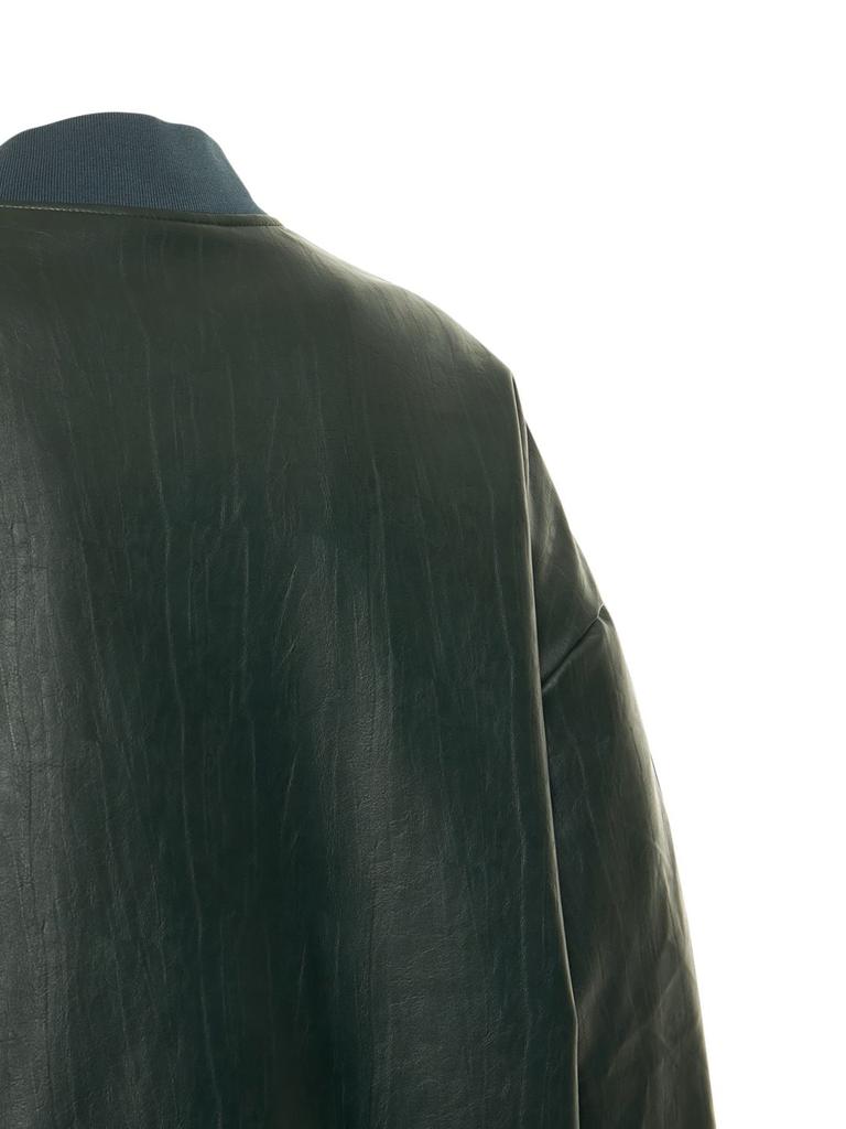 Jesse Faux Leather Long Jacket商品第7张图片规格展示