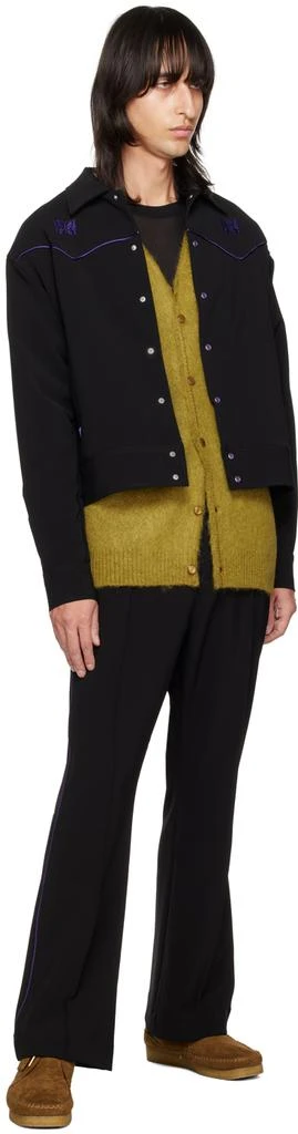 商品Needles|Green Y-Neck Cardigan,价格¥1448,第4张图片详细描述