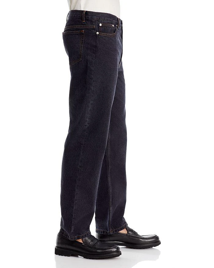 商品A.P.C.|Martin Straight Fit Jeans in Noir Del,价格¥1471,第5张图片详细描述
