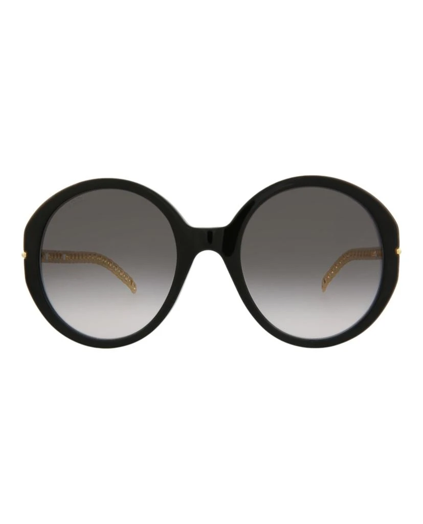 商品Gucci|Round/Oval-Frame Acetate Sunglasses,价格¥2271,第1张图片