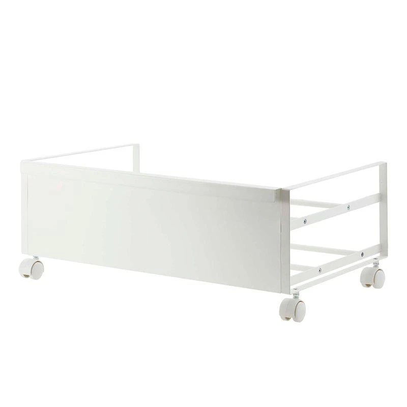 商品Yamazaki Home|Rolling Shoe Rack 9" H Steel,价格¥528,第2张图片详细描述