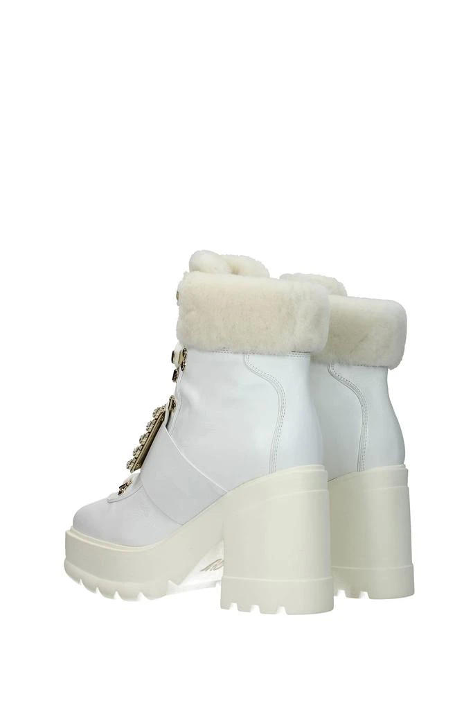 商品Roger Vivier|Ankle boots Leather White,价格¥7340,第4张图片详细描述