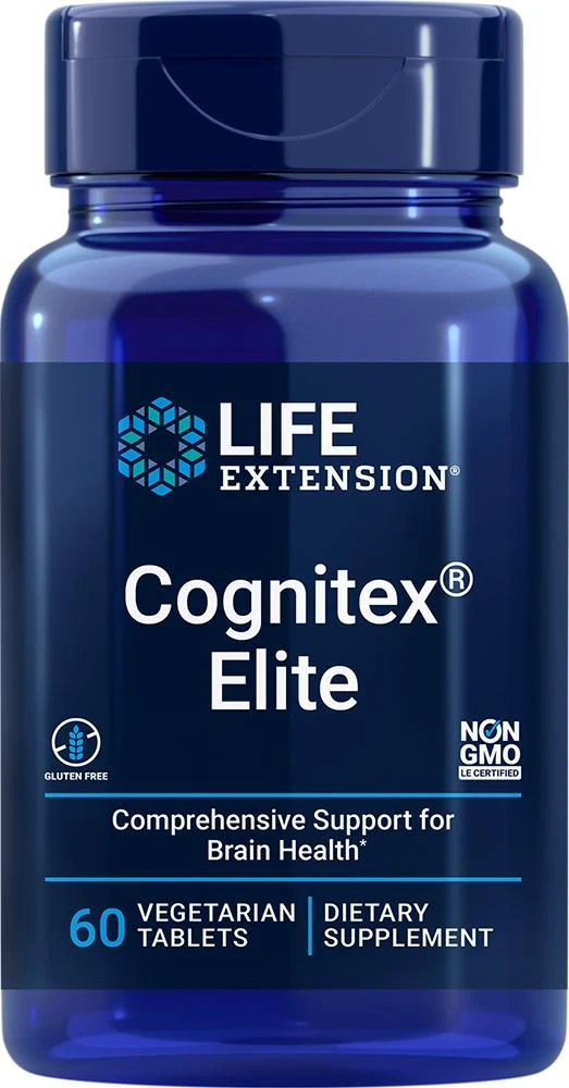 商品Life Extension|Life Extension Cognitex® Elite (60 Vegetarian Tablets),价格¥338,第1张图片