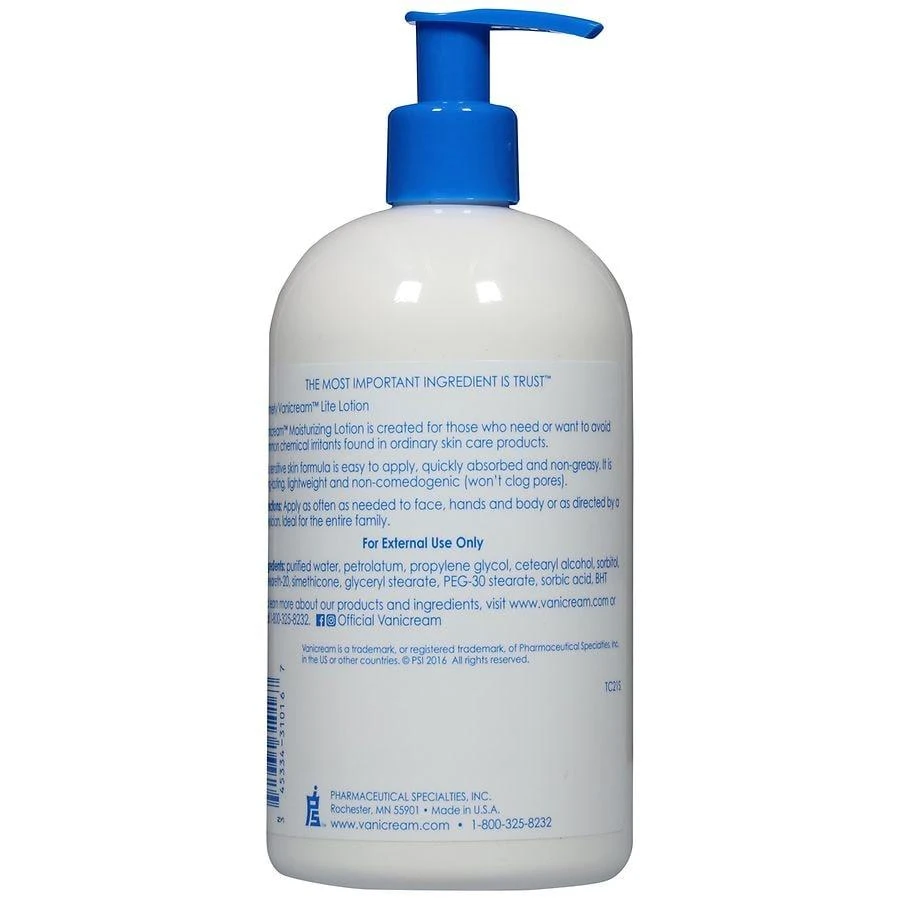 商品Vanicream|Moisturizing Lotion Fragrance-Free,价格¥140,第2张图片详细描述