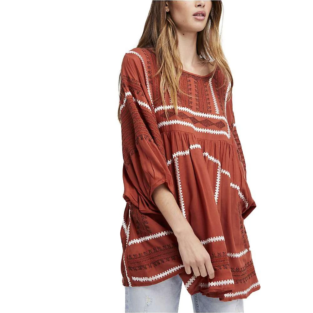 商品Free People|Free People Women's Wild One Embroidered Top,价格¥889,第1张图片