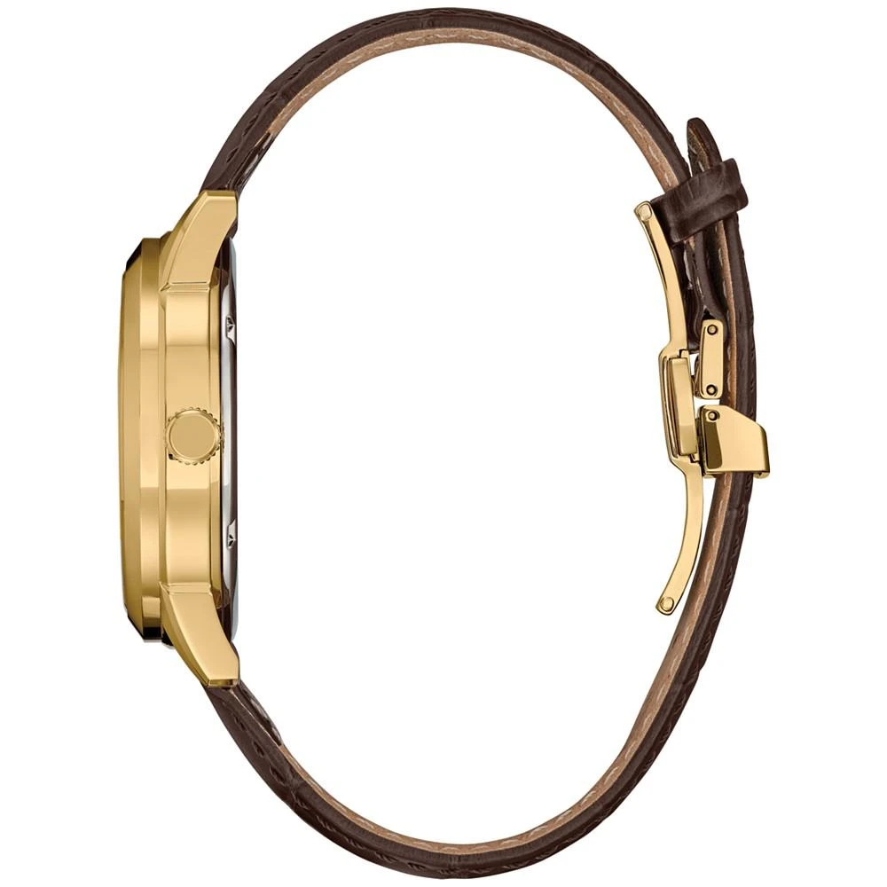 商品Citizen|Eco-Drive Men's Rolan Brown Leather Strap Watch 40mm,价格¥3123,第2张图片详细描述