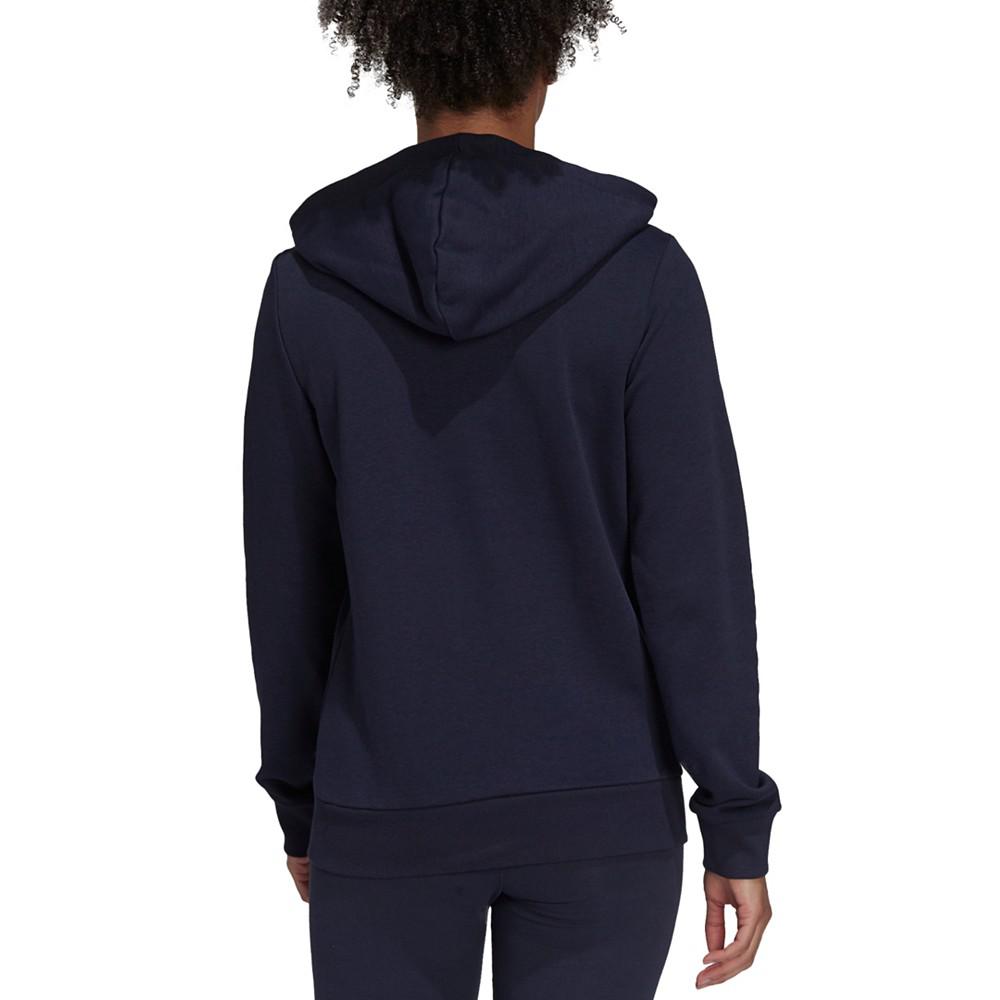 Women's Essentials Logo Full-Zip Hoodie商品第2张图片规格展示