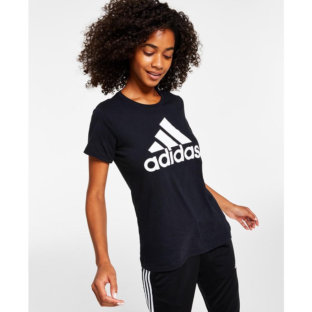 商品Adidas|Women's Essentials Logo Cotton T-Shirt, XS-,价格¥209,第4张图片详细描述