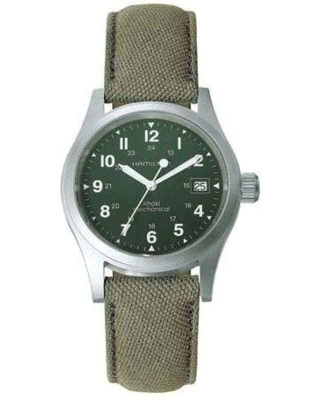 商品Hamilton|Hamilton Khaki Field Officer Handwinding Men's Watch H69419363,价格¥2886,第1张图片