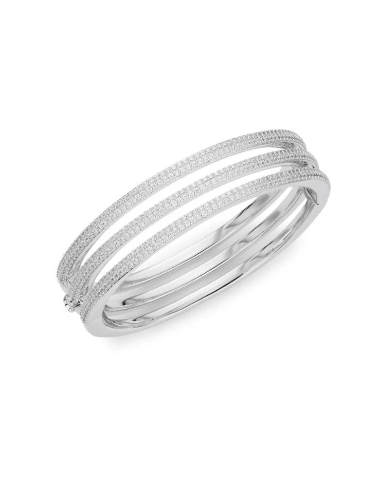 商品Nadri|Crystal Pavé Hinge Bracelet,价格¥596,第1张图片