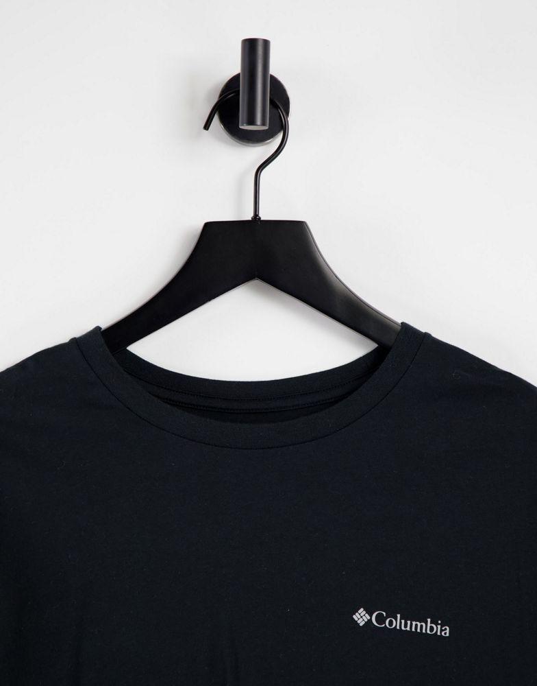 Columbia Tillamook t-shirt in black Exclusive at ASOS商品第3张图片规格展示