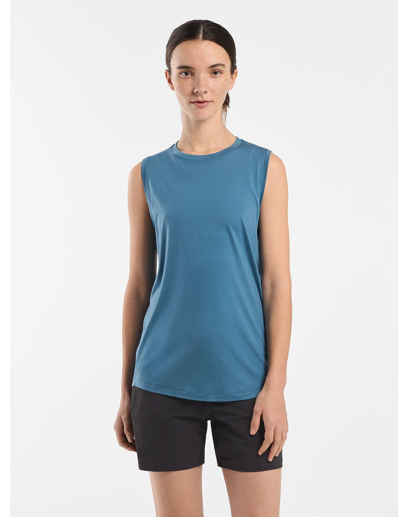 商品Arc'teryx|Arc'teryx 女士户外T恤 X000006530SERENE 蓝色,价格¥463,第3张图片详细描述