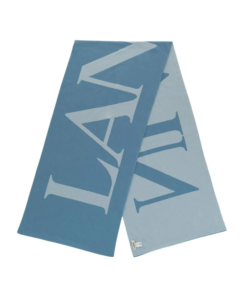 商品Lanvin|Logo Wool Scarf,价格¥2276,第2张图片详细描述
