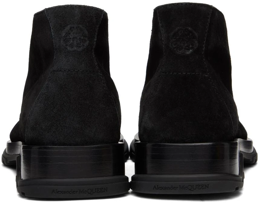 商品Alexander McQueen|Black Suede Desert Boots,价格¥3600,第2张图��片详细描述