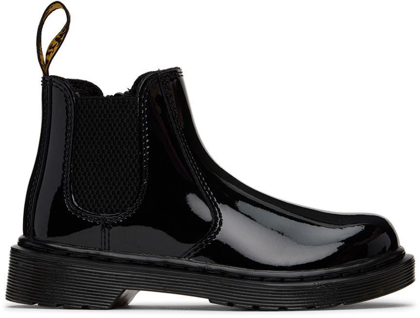 商品Dr. Martens|Kids Black 2976 Big Kids Chelsea Boots,价格¥609,第1张图片